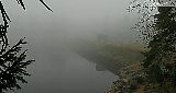 Novembernebel am Oderteich